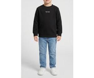 Calvin Klein Boys Minimal Logo Sweater Black Taille: 10 | Pulls Outlet | Unisex | Le Noir