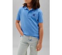Calvin Klein Boys Monogram Polo Short Sleeve Marina Taille: 10 | Chemises Outlet | Unisex