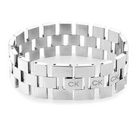 Calvin Klein Bracelet à Maillons pour Femme Collection GEOMETRIC en Acier Inoxidable - 35000243