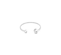 Calvin Klein Bracelet Bangle Ouvert pour Femme Collection SCULPTURAL BUBBLES en Acier Inoxidable - 35000786