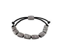 Calvin Klein Bracelet en Nylon pour Homme Collection CK METALLIC WAVES Avec Plaquage Ionique Acier Métallique (IP) - 35100034