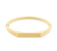 Calvin Klein Bracelet Jonc pour Femme Collection FACETED en Or Jaune - 35000046
