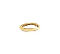 Calvin Klein Bracelet Jonc pour Femme Collection SCULPTED en Acier Inoxydable avec placage Or Jaune - 35000818