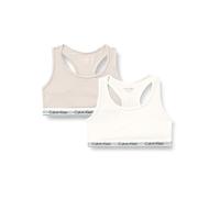 Calvin Klein Bralette pour Fille, Rose (Oystergrey/Tofu), 8-10 Ans