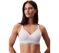 Calvin Klein Brassière Femme Lift avec basque emblématique Blanc XS