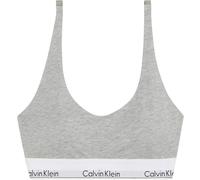 Calvin Klein Brassière Femme Lightly Lined avec Basque Élastique, Gris (Grey Heather), L