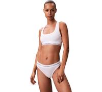 Calvin Klein Lv00qf8493 Unlined Bralette Bra Blanc 2XS Femme