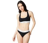 Calvin Klein Brassière Femme LV00QF8493 non doublée Ceinture emblématique Noir M