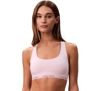 Calvin Klein Brassière Femme Unlined avec Ceinture Emblématique, Rose (Potpourri), M