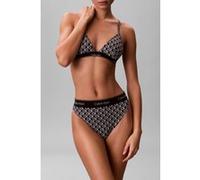 Calvin Klein Brazilian 20242 Icon Cotton Emblem W Black Taille: M | Culottes Outlet | Femme | Le Noir