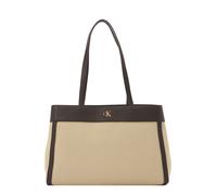 Calvin Klein Cabas beige / brun foncé, Taille One Size