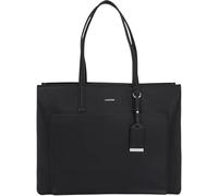 Calvin Klein Cabas Femme Must Medium avec Fermeture Éclair, Noir (Ck Black), Taille Unique