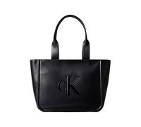 Calvin Klein Jeans Sac à main femme BOLD CK MEDIUM TOTE Noir Taille unique