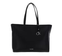 Calvin Klein Cabas Sac Femme Ck Must Shopper Medium avec Fermeture Éclair, Noir (Ck Black), Taille Unique
