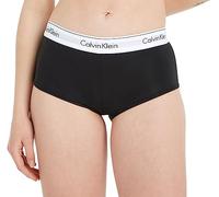 Calvin Klein Shorty Femme Boyshort Coton Stretch, Noir (Black), XS