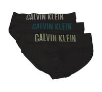Calvin Klein Caleçon Homme 3, Taille élastiquée avec Logo, sous-vêtement en Microfibre, Article NB3610A