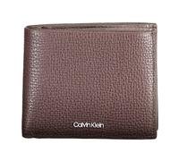 Calvin Klein - Calvin Klein Brown MAN Wallet - Homme - Accessoires - Brun - Taille: ONE Size