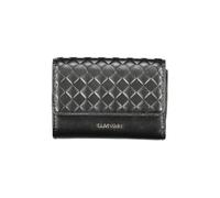Calvin Klein Calvin Mini Quilt Small Trifold Portefeuille pour femme, Noir., Tek Beden, Décontracté