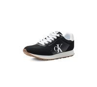 Calvin Klein Camina Baskets pour Femme, Noir, 8.5
