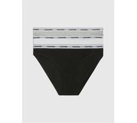 Culottes & slips femmes Calvin Klein Jeans BIKINI 3PK X3 Multicolore EU S
