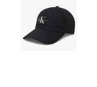 Calvin Klein Casquette Femme Printed Monologo en Coton, Noir (Na Black), Taille Unique
