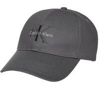 Calvin Klein Casquette Homme Embroidery Baseball Cap Brodée, Gris (Charcoal Gray), Taille Unique