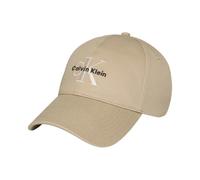 Calvin Klein Monologo Embroidery Baseball Cap Beige