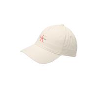 Calvin Klein Casquette Monologo imprimée Lv04K5027G pour Femme, Blanche, Taille Unique