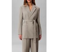 Calvin Klein Casual Twill Belted Trouser Shadow Taille: 2 | Pantalons de costume Outlet | Femme