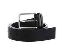 Calvin Klein Ceinture Homme Cuir Grainé et Huilé 3,5 cm Cuir, Noir (Ck Black), 90 cm