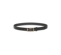 Calvin Klein Ceinture 'Emblem Print Rectangular Buckle' noir, Taille 80