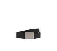 Calvin Klein Ceinture 'Formal Plaque' noir, Taille 85