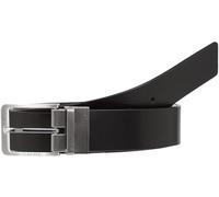 Calvin Klein Ceinture Homme Boucle Carrée, Marron (Black/Brown), 110 cm