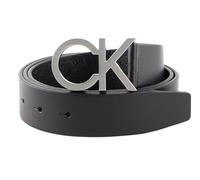 Calvin Klein Ceinture Homme Ck Buckle Belt 3.5 cm Ceinture Cuir, Noir (Ck Black), 115 cm