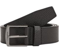 Calvin Klein Ceinture Homme Ck Casual 35mm Cuir, Noir (Ck Black Pebble), 105 cm