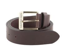 Calvin Klein Ceinture Homme CKJ Belt 4,0 cm cm Cuir, Marron (Turkish Coffee), 85 cm