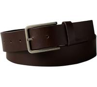 Calvin Klein Ceinture Homme Warmth Buckle Smooth 3,5 cm Boucle Carrée, Marron (Ck Dark Brown/Antique Silver), 120 cm