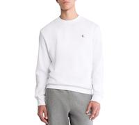 Calvin Klein Chandail à Logo Archive en Polaire pour Homme, blanc éclatant, Taille XL