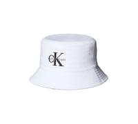 Calvin Klein Chapeaux 'CK Monogram Embroidery' noir / blanc, Taille 55-60