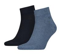 Calvin Klein Chaussettes Courtes Quarter 2 Paires