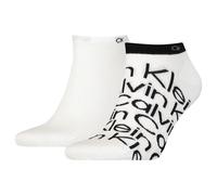 Calvin Klein Chaussettes Sneaker All Over Print 2 Paires