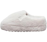 Calvin Klein Chaussons Femme Home Anke Slipper Fur Fourrure, Multicolore (Triple Eggshell), 40