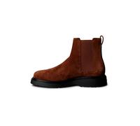 Calvin Klein Bottines Chelsea Homme Combat en Daim, Marron (Sorrel Horse/Black), 43