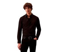 Calvin Klein Chemise à Manches Longues Solid Stretch Slim Fit