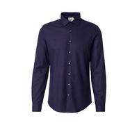 Calvin Klein Chemise de soirée slim en twill bleu Night Sky - Taille 40