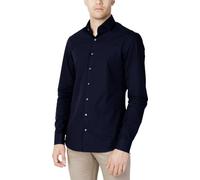 Calvin Klein Chemise Homme Bleu Coton Été : Taille - 38 Taille : 38