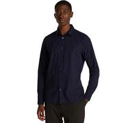 Calvin Klein Slim Stretch Shirt Chemise L/S, Night Sky, L Homme