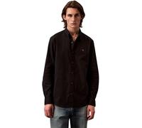 Calvin Klein Chemise Homme Solid Oxford Classic Shirt Loisirs, Noir (Black), XXL
