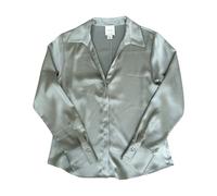 Calvin Klein - Chemises - Femme - Blouses et Chemises - Vert - Taille: 40 FR