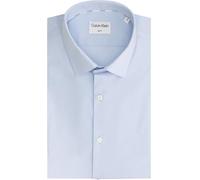 Calvin Klein Chemises habillées Slim ESNTL Popline NOS STR SLD pour Hommes, Bleu (Bleu Calme), XL